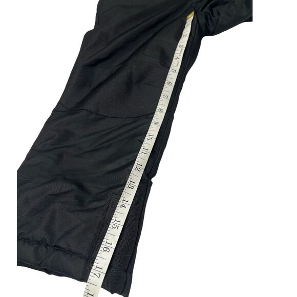 SwissTech Kids Snow Bib Overalls XS 4-5 Black Waterproof Winter Sledding Gear - Picture 5 of 10